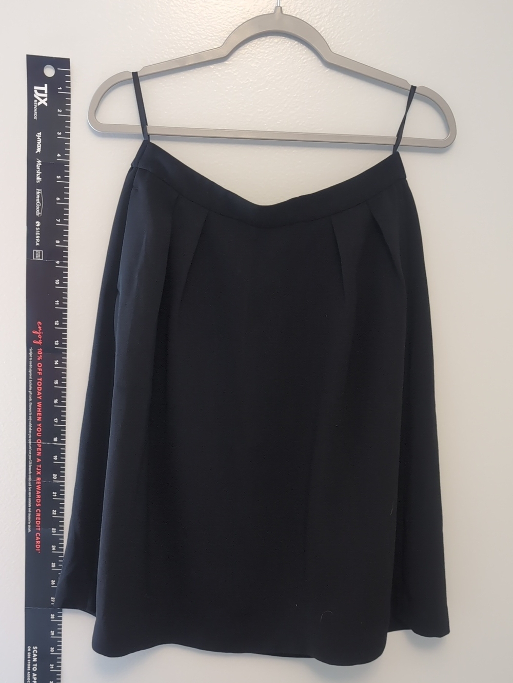 Uniqlo Black A-Line Skirt